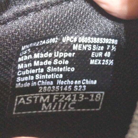 Brahma Blast Off Steel Toe Work Shoes Men's Size 7.5 EnduroPro Insoles NIB / NWT - Picture 10 of 11